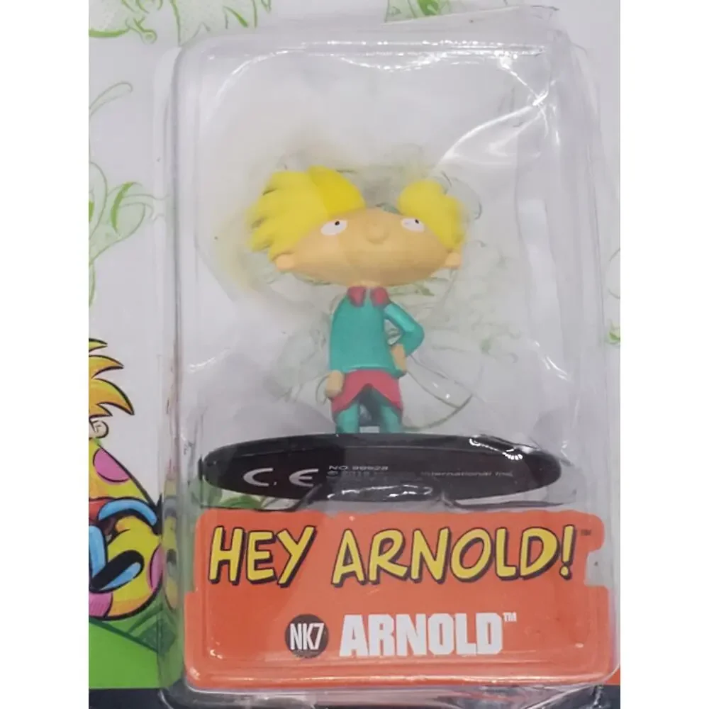 Nickelodeon Lot of 4 Metal Figures - Arnold, Ren, Heffer, Chuckie - Jada